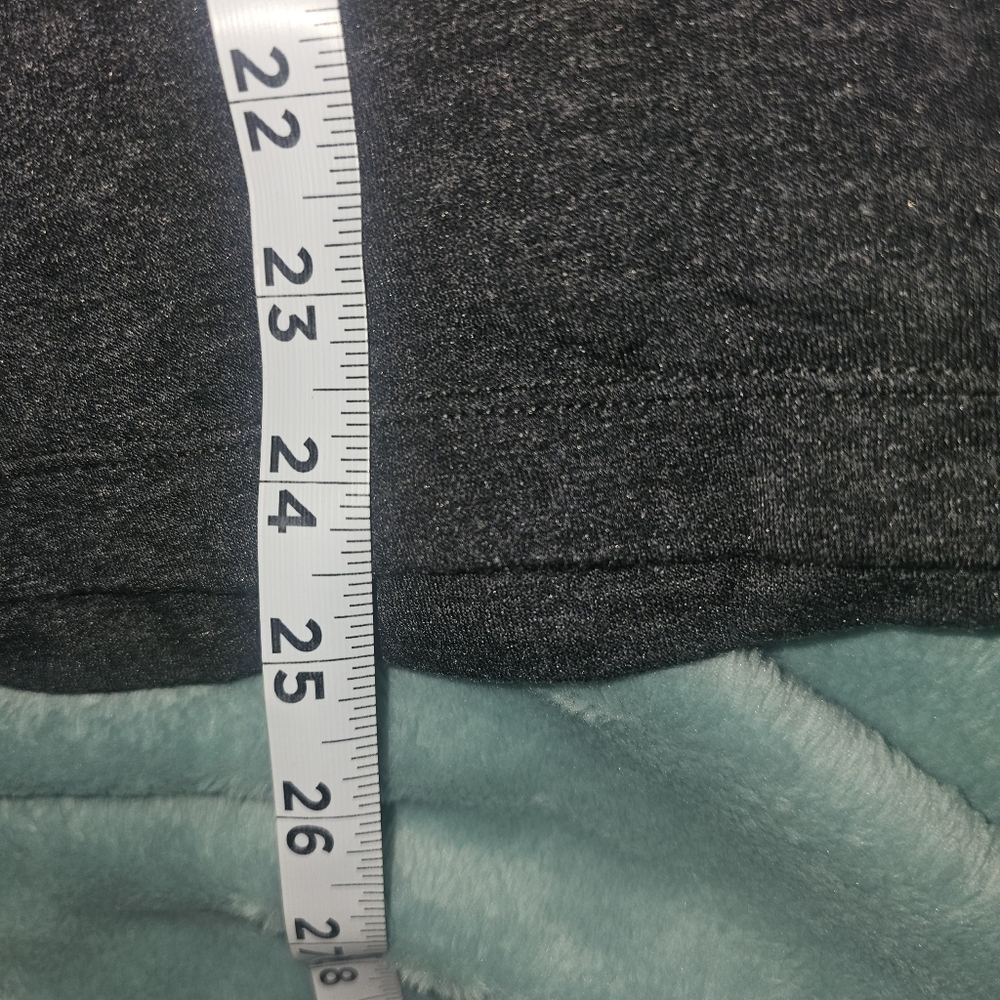 Hooded  charcoal gray sweatshirt size Large - Picture 6 of 7